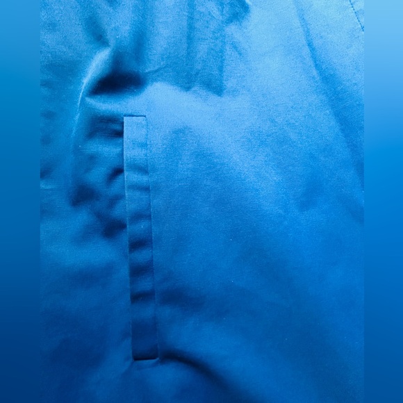 Vintage Klein Blue Trench Coat - Picture 6 of 7